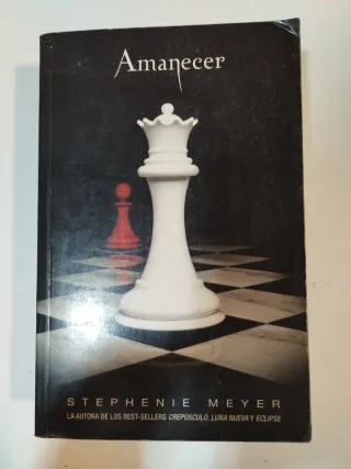 Libro Amanecer de Stephenie Meyer 