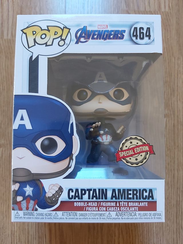 Funko Pop Captain America #464 Edición Especial