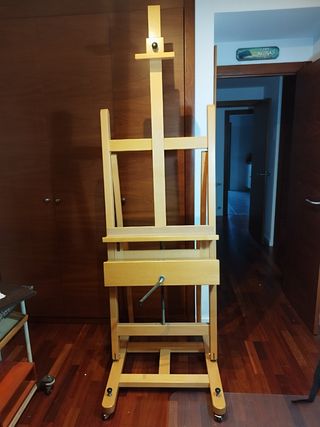 Caballete de pintura profesional madera