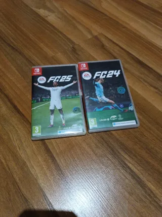  Lote juegos
FC 25 Nintendo Switch
FC 24 Nintendo