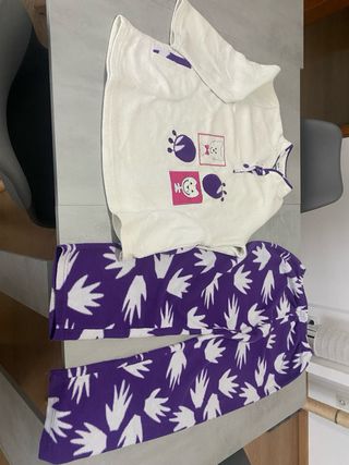 Conjunto 2 Pijamas Invierno Talla S/M