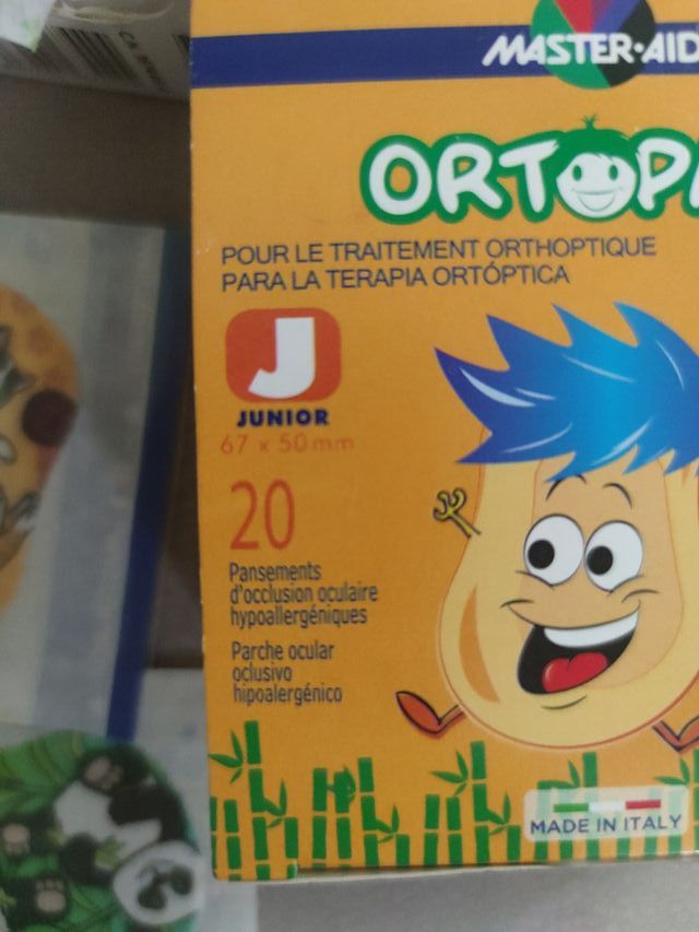 Parches Oculares Infantiles Ortopad Happy