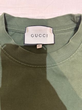 Camiseta Gucci Verde y Roja