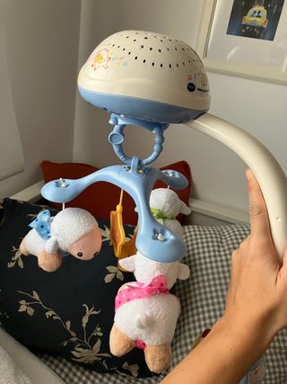 Móvil cuna bebé ovejas VTech