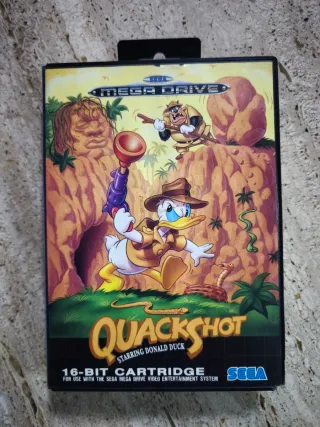 Quackshot con Paperino Mega Drive