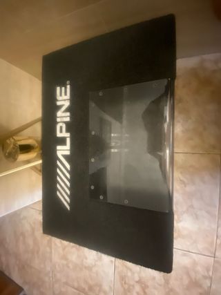 Subwoofer alpine y Etapa de Potencia clarion