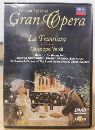 DVD Ópera La Traviata - Verdi