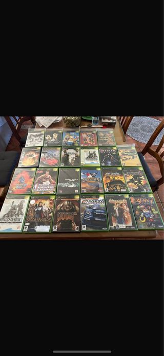 Xbox Crystal Edición Limitada + Juegos