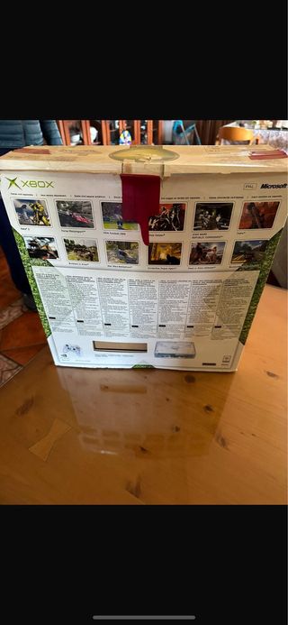 Xbox Crystal Edición Limitada + Juegos