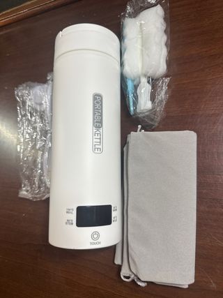 Hervidor Agua Electrico 500ML, calentar Leche café