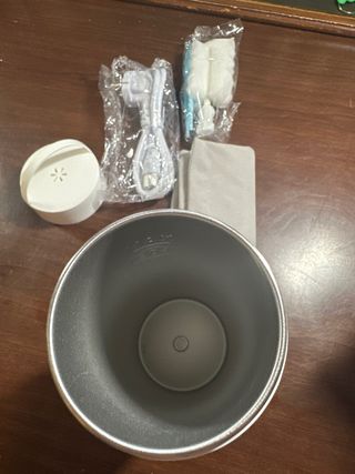 Hervidor Agua Electrico 500ML, calentar Leche café