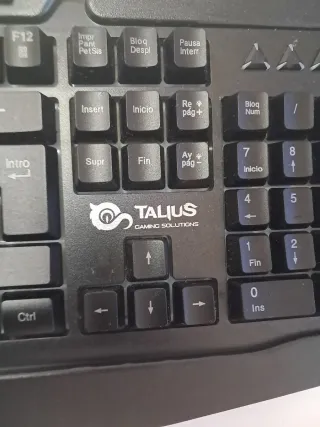 Teclado Gaming Talius Negro