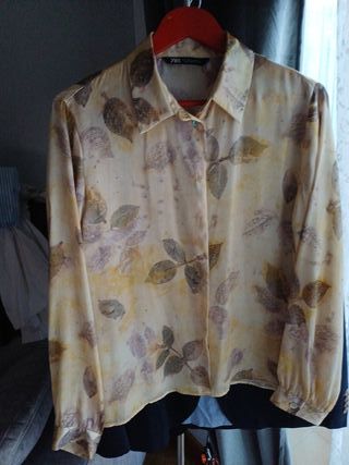 Camisa Zara Estampado Animal