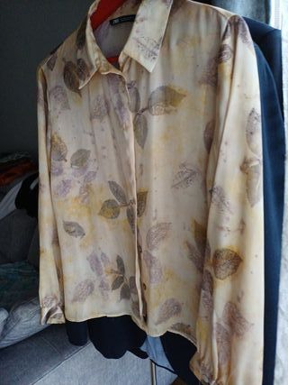 Camisa Zara Estampado Animal