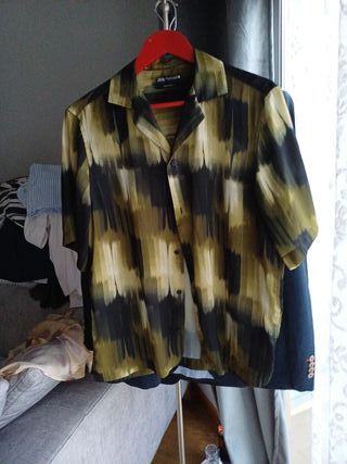 Camisa Zara Estampado Animal