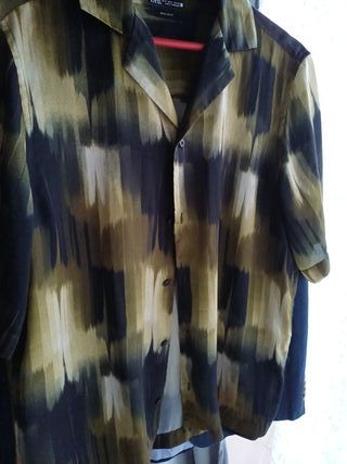 Camisa Zara Estampado Animal