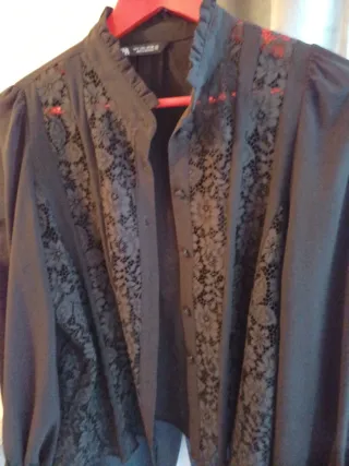 Camisa Zara Estampado Animal