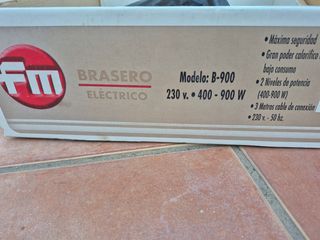 Brasero Eléctrico FM 900W