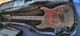 Harley Benton ST-20HSS SBK Guitarra Eléctrica