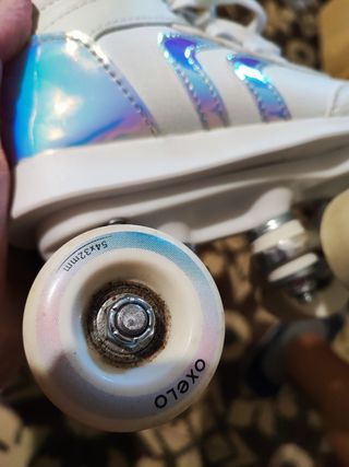 Patines de 4 ruedas blancos