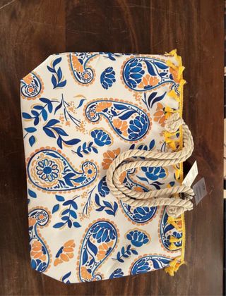 Borsa mare con fantasia paisley