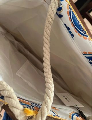 Borsa mare con fantasia paisley