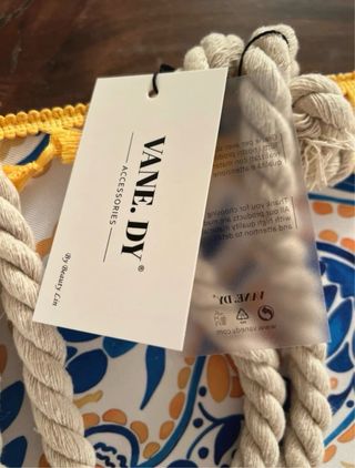 Borsa mare con fantasia paisley