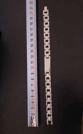 Bracciale uomo in acciaio