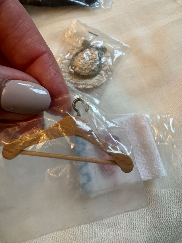 Lote piezas pequeñas casa de muñecas