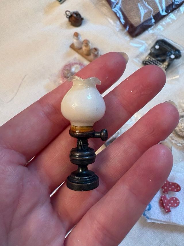 Lote piezas pequeñas casa de muñecas