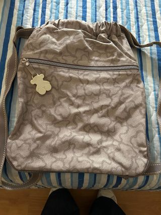 Mochila Tous Beige y Gris
