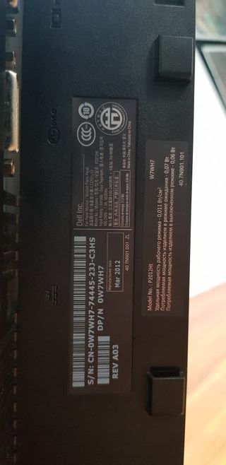 Pantalla Monitor, DELL 20 pulgadas Negros