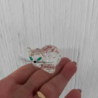 Gatto Swarovski Vintage Anni '90