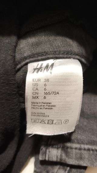 Pantalón premamá H&M negro