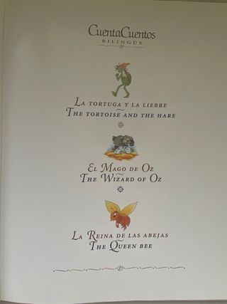 Cuenta cuentos bilingües: La tortuga y la liebr...