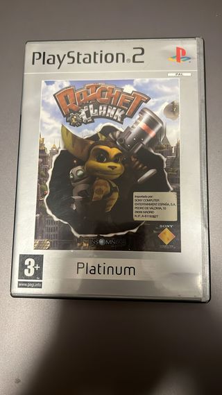 Ratchet & Clank PS2 Platinum PAL España
