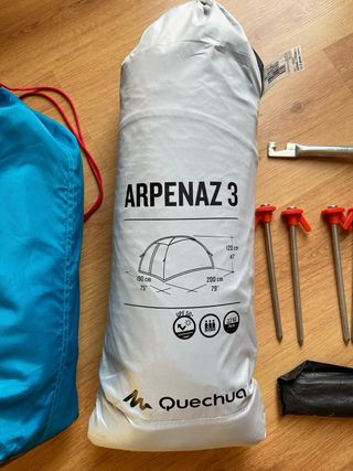 Tienda de campaña Quechua Arpenaz 3