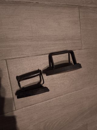 Planchas Antiguas de Hierro (2 unidades)