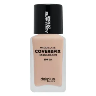 Deliplus Cover & Fix Maquillaje Beige SPF 25