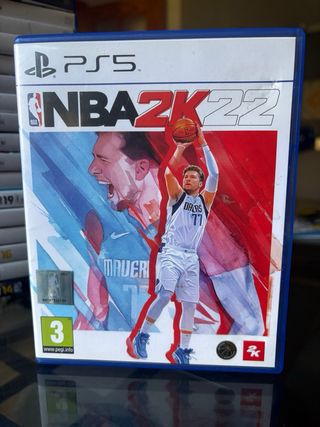 2️⃣ Juego PS5 NBA 2K22  1️⃣5️⃣€