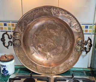 Brasero de Cobre Antiguo