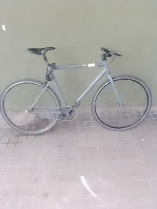 Bicicleta Fixie Gris