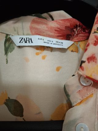 Vestido largo estampado floral