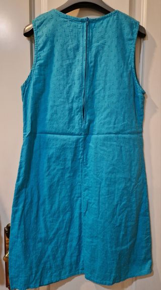 Vestido azul con bolsillos Talla S