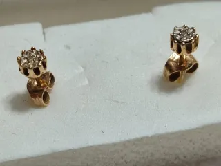 Pendientes Dormilonas Oro 14K