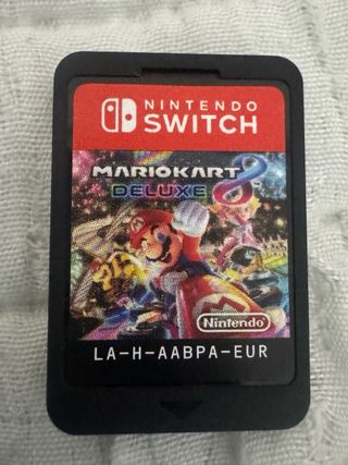 Nintendo Switch Azul/Rojo +cargador, funda y juego