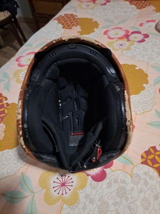 Casco Moto Blanco LEM