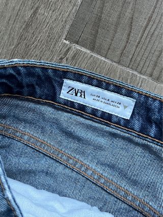 Bermudas Vaqueras Zara Talla 38