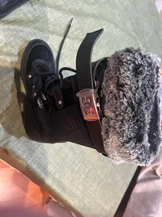 Botas DC Shoes Negras con Pelo