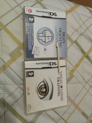 Juegos Nintendo DS Brain Training y Visual Logic